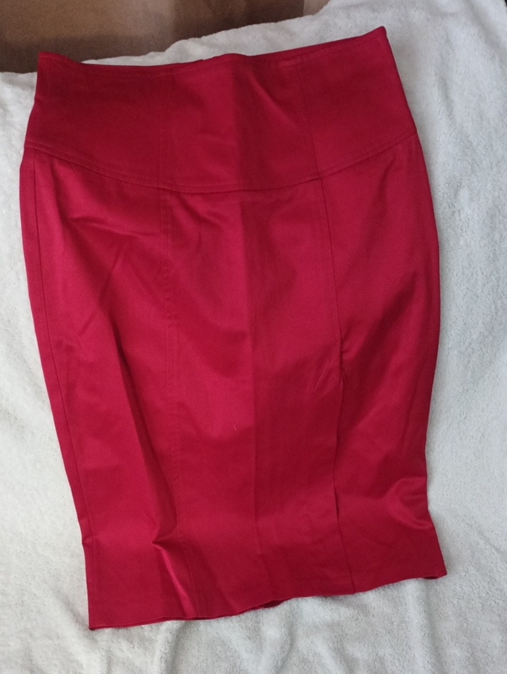 Forever 21 Bright Red Pencil Skirt